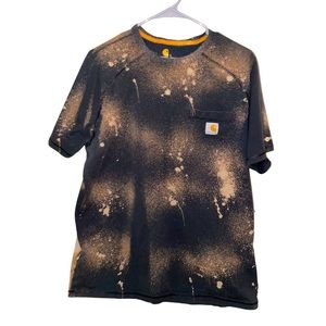 Carhartt Tee Bleached by Ruh Ro Rags!